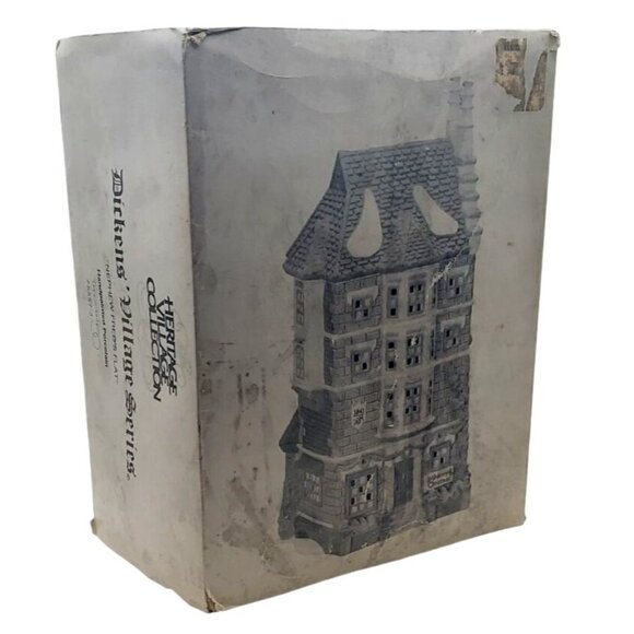 Department 56 Dickens Village Series Nephew Freds Flat Christmas Porcelain - Picture 11 of 13